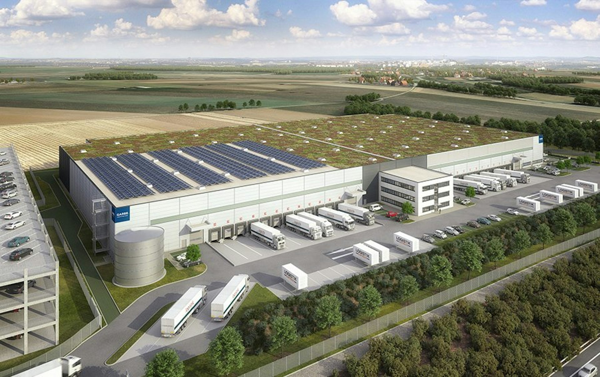 Garbe Industrial Real Estate builds distribution centre for Amazon in Giengen