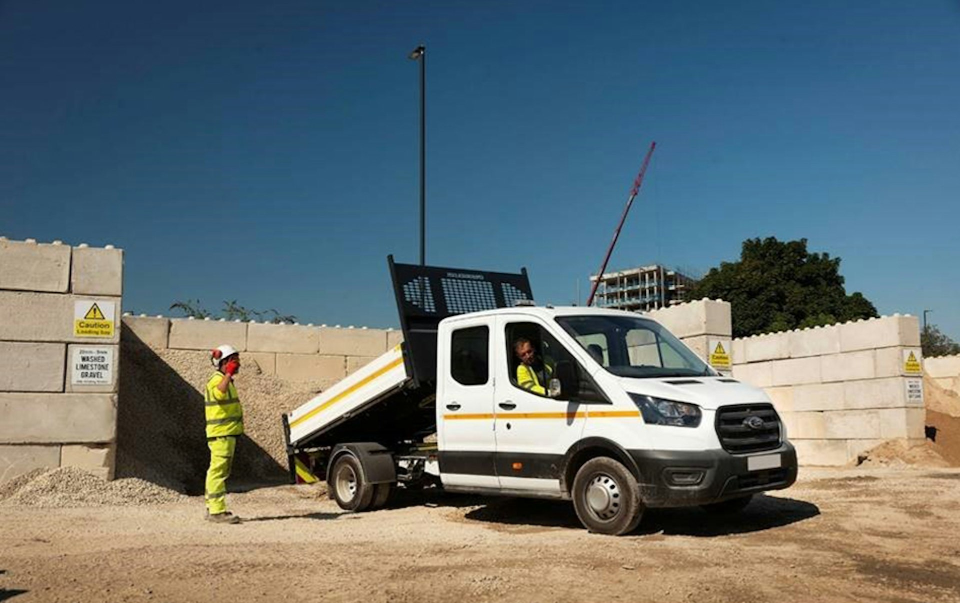 Van Sales UK is quick off the mark with Transits for Alined Construction