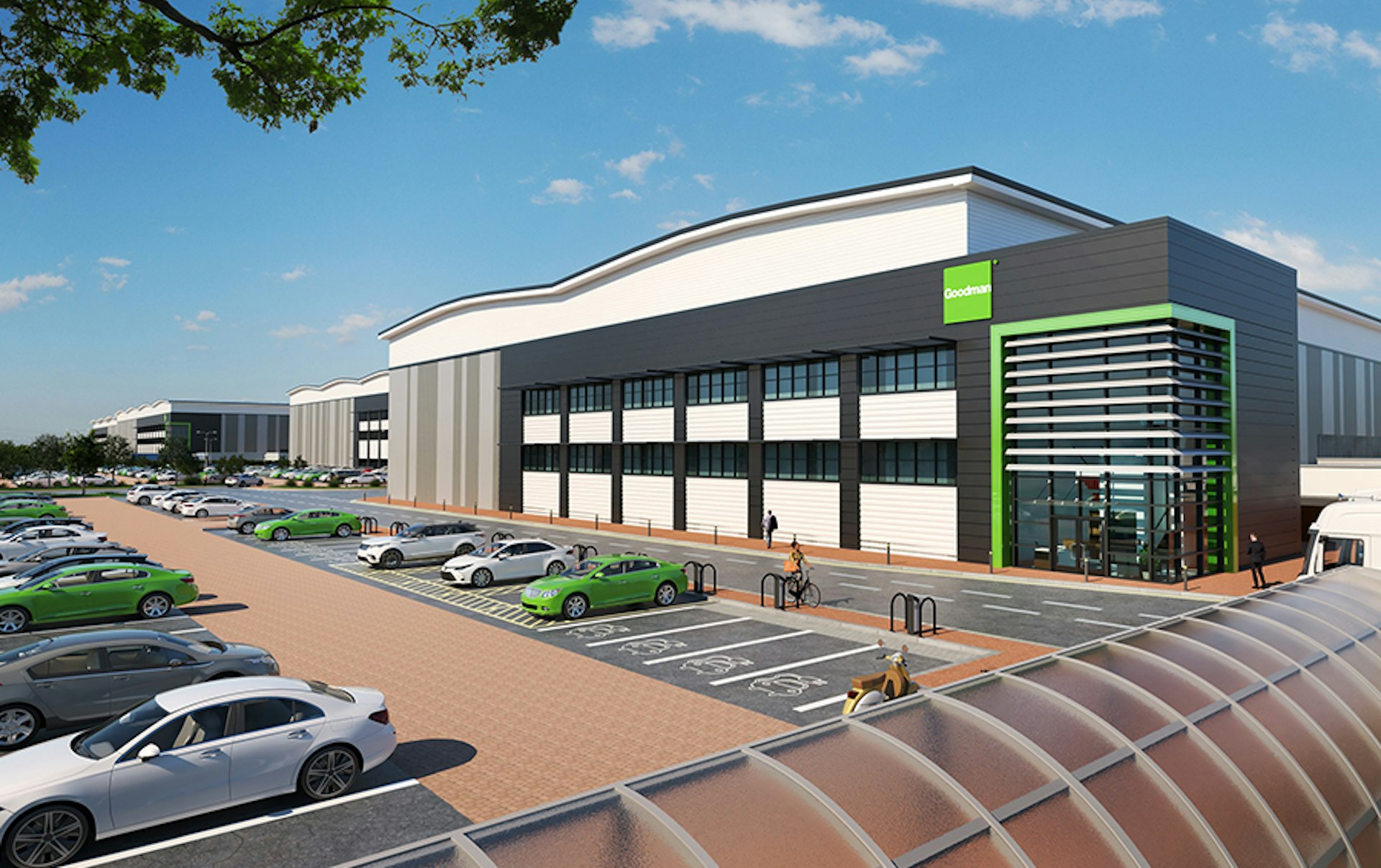 Goodman to transform brownfield site into 1.2m sq ft prime sustainable logistics development