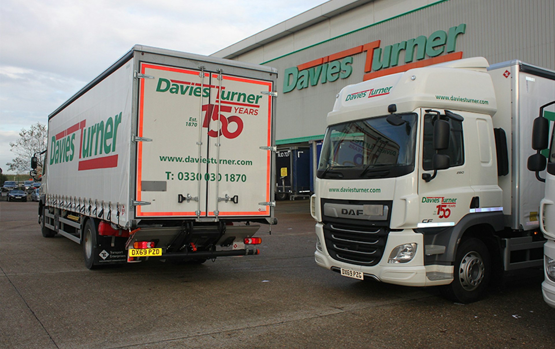 Davies Turner commences construction of another major logistics hub