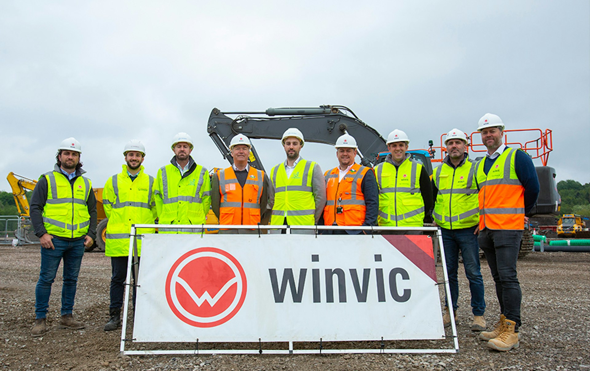 Winvic breaks ground at St. Modwen Park Stoke Central Project